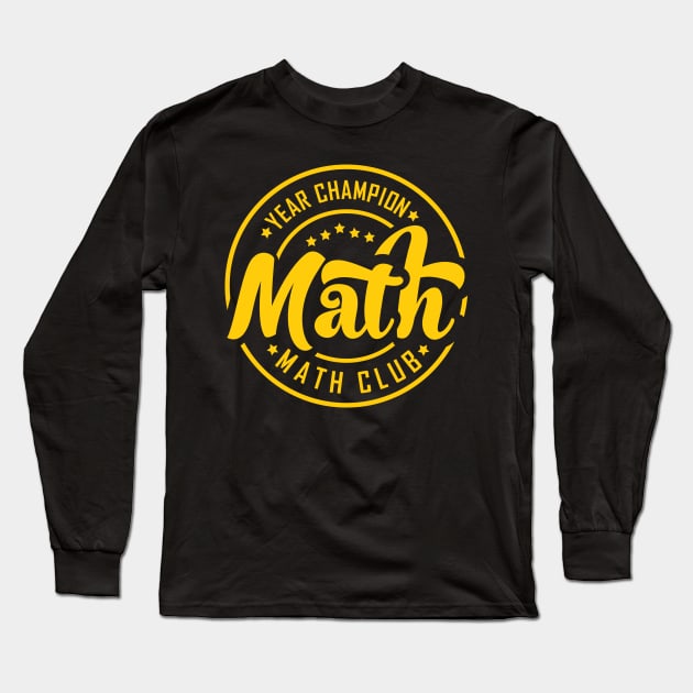 Math club Long Sleeve T-Shirt by quotesTshirts